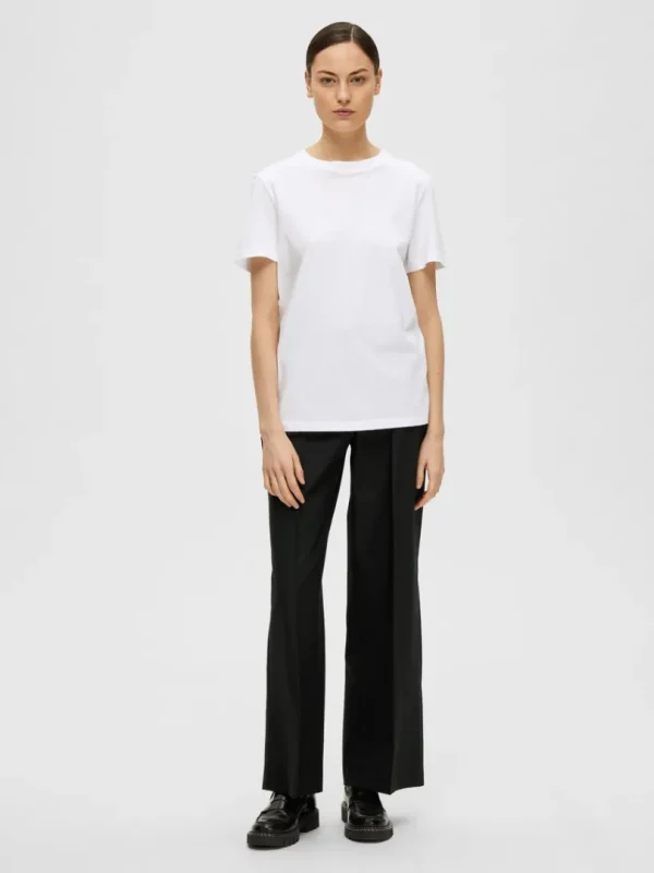 T-shirts>SELECTED KLASSISK T-SHIRT White