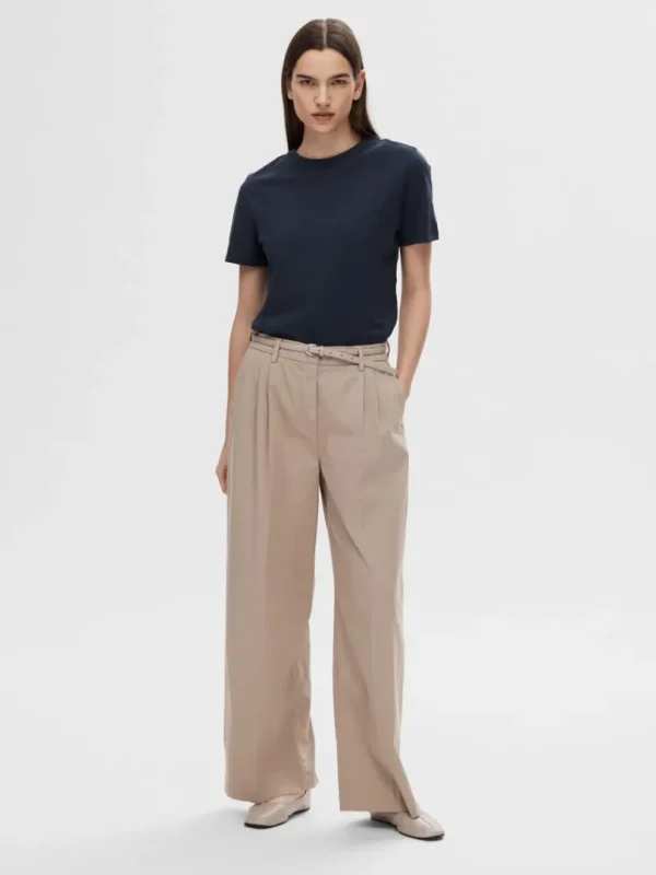 T-shirts>SELECTED KLASSISK T-SHIRT Blue