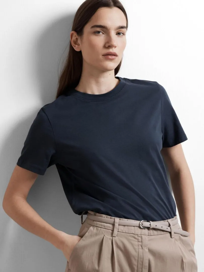 klassisk_tshirt_2.webp T-shirts>SELECTED KLASSISK T-SHIRT Blue
