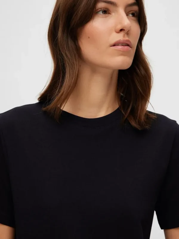 T-shirts>SELECTED KLASSISK T-SHIRT Black