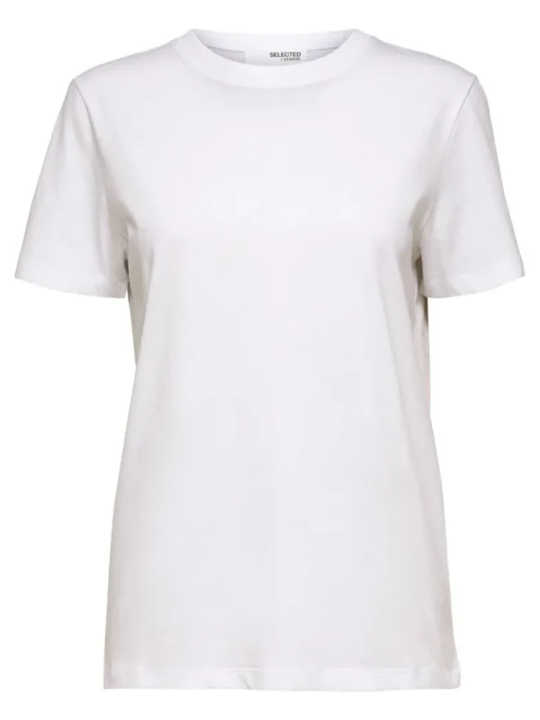 T-shirts>SELECTED KLASSISK T-SHIRT White