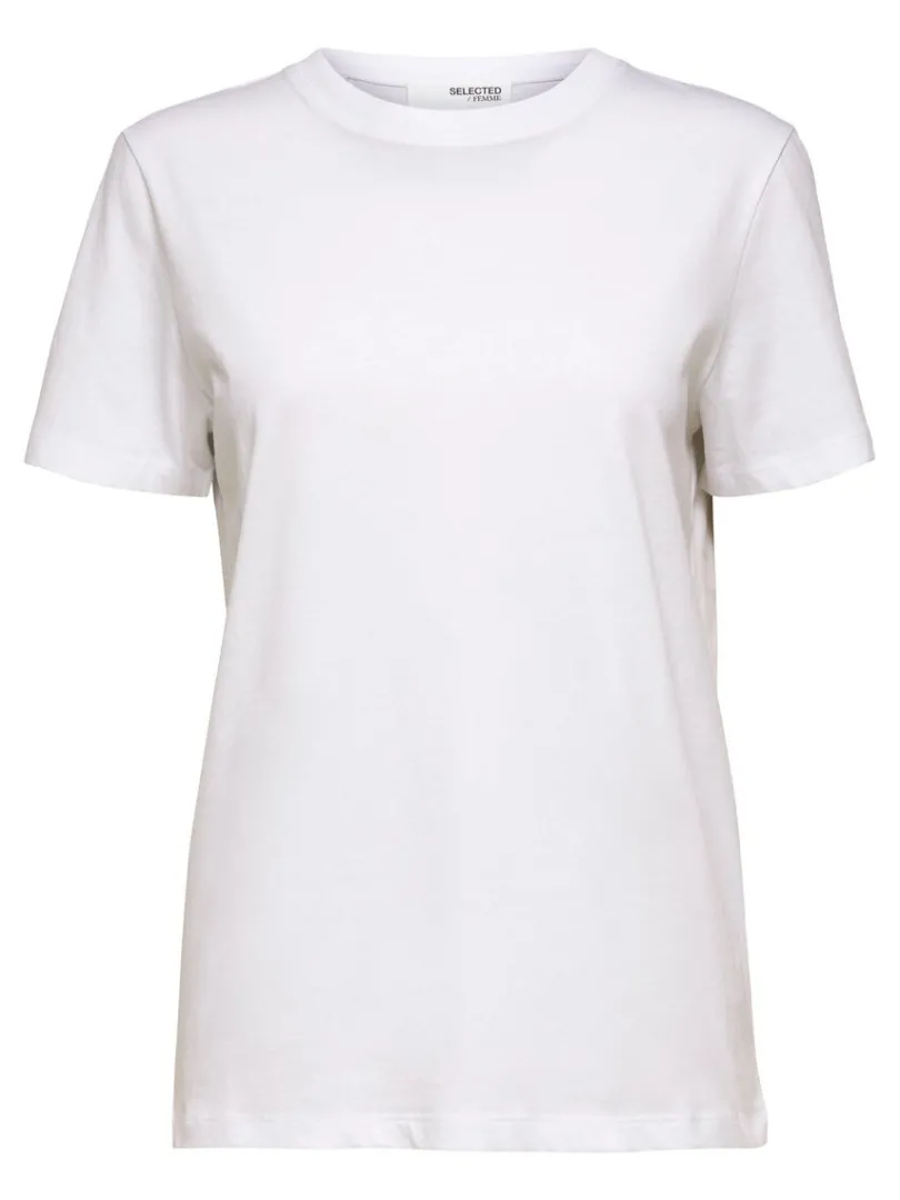 klassisk_tshirt_5-1.webp T-shirts>SELECTED KLASSISK T-SHIRT White