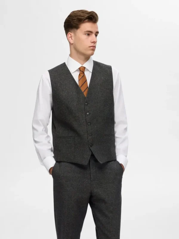 Jakkesæt & Blazers>SELECTED KLASSISK VEST Green