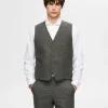 Jakkesæt & Blazers>SELECTED KLASSISK VEST Grey