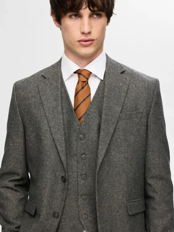 Jakkesæt & Blazers>SELECTED KLASSISK VEST Grey