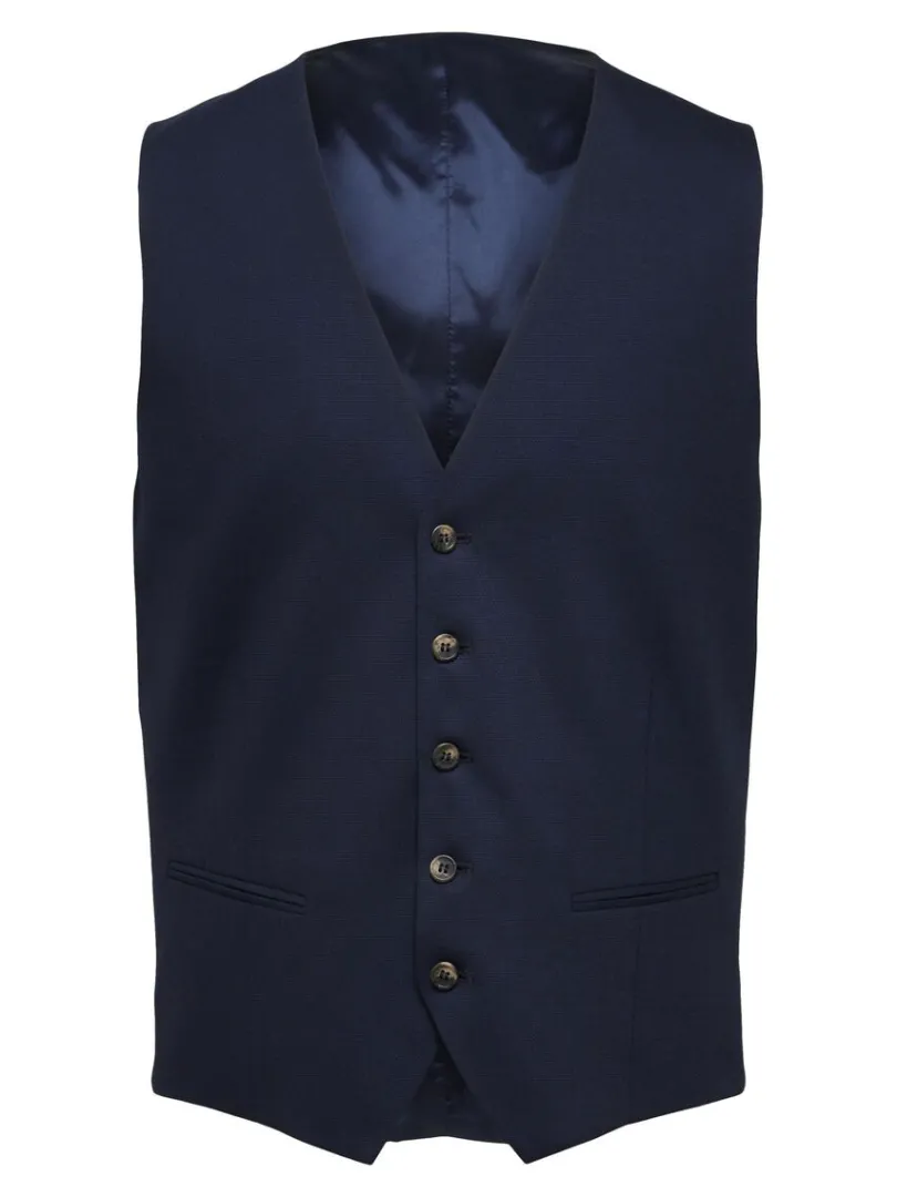 klassisk_vest_3-3.webp Jakkesæt & Blazers>SELECTED KLASSISK VEST Blue