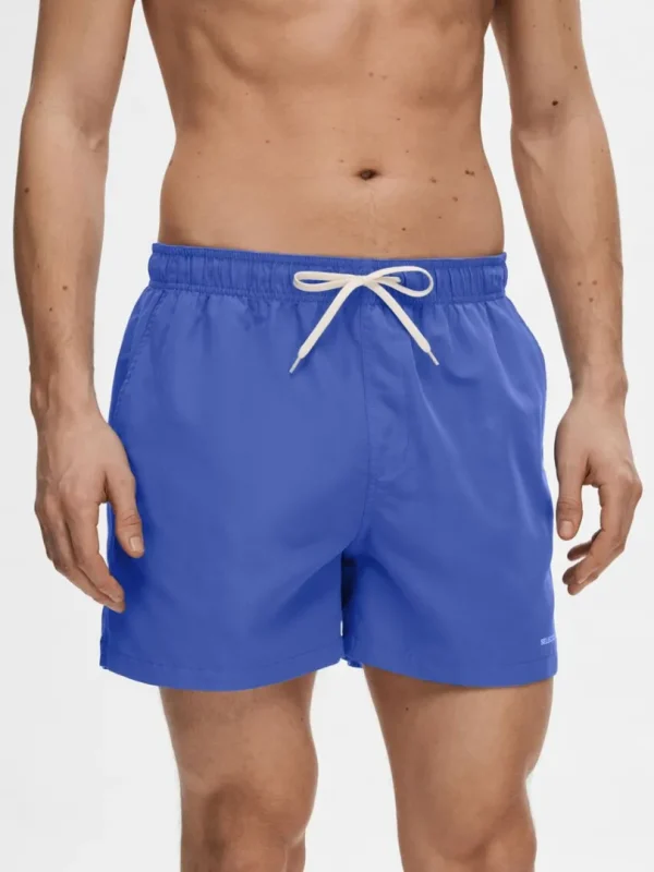 Shorts>SELECTED KLASSISKE BADESHORTS Blue