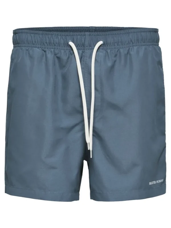 Shorts>SELECTED KLASSISKE BADESHORTS Blue
