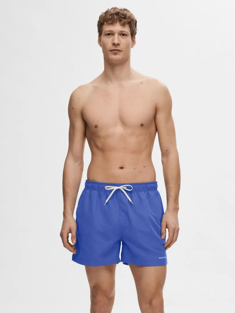 klassiske_badeshorts_2-3.webp Shorts>SELECTED KLASSISKE BADESHORTS Blue