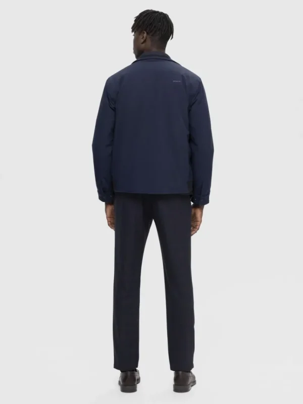 Overtøj>SELECTED KORT DYNEJAKKE Blue