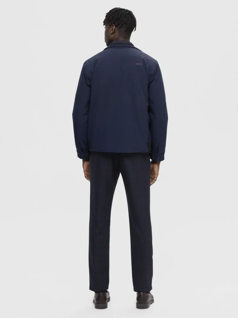 kort_dynejakke_1.webp Overtøj>SELECTED KORT DYNEJAKKE Blue