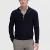 Strik>SELECTED KORT LYNLÅS PULLOVER Black