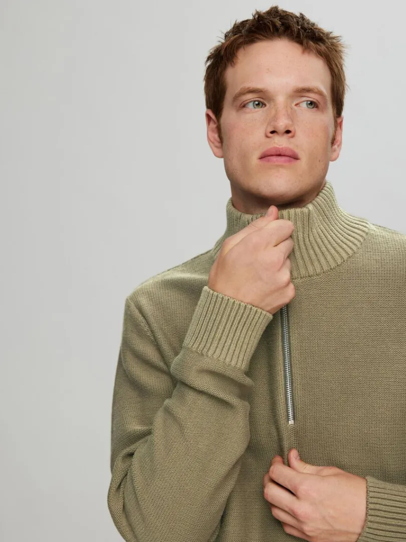 kort_lynls_pullover_2-12.webp Strik>SELECTED KORT LYNLÅS PULLOVER Green