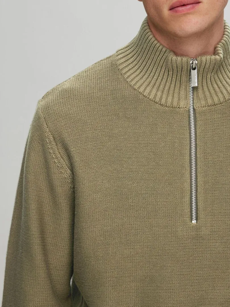kort_lynls_pullover_3-12.webp Strik>SELECTED KORT LYNLÅS PULLOVER Green