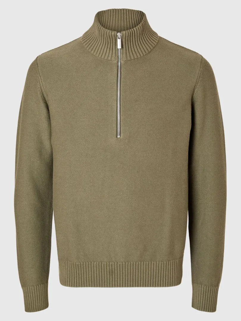 kort_lynls_pullover_4-12.webp Strik>SELECTED KORT LYNLÅS PULLOVER Green