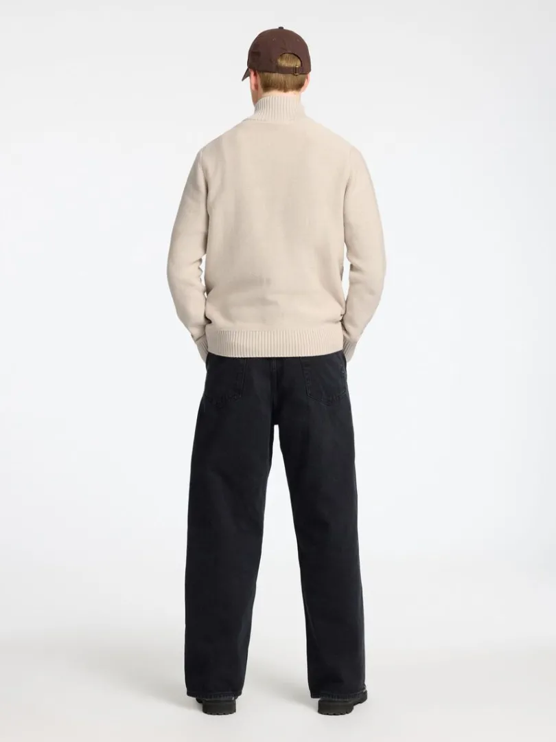 kort_lynls_pullover_5-8.webp Strik>SELECTED KORT LYNLÅS PULLOVER Beige