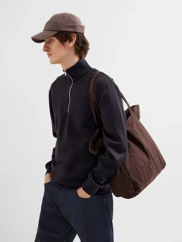 Hættetrøjer & Sweatshirts>SELECTED KORT LYNLÅS SWEATSHIRT Black