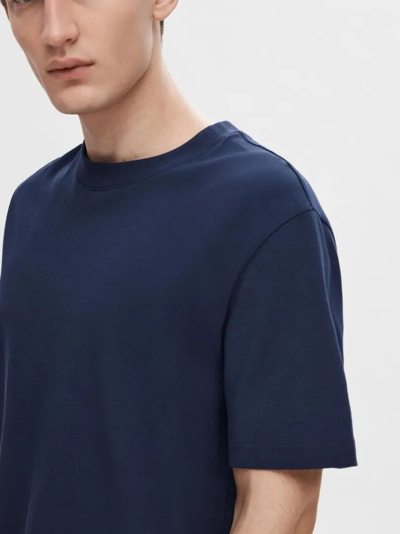 kortrmet_afslappet_fit_ts_3-3.webp T-shirts>SELECTED KORTÆRMET AFSLAPPET FIT T-SHIRT Blue