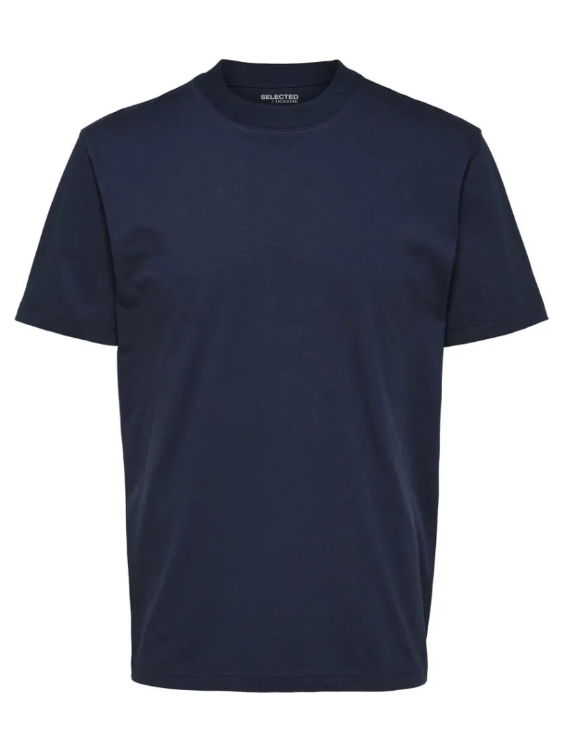 kortrmet_afslappet_fit_ts_5-2.webp T-shirts>SELECTED KORTÆRMET AFSLAPPET FIT T-SHIRT Blue