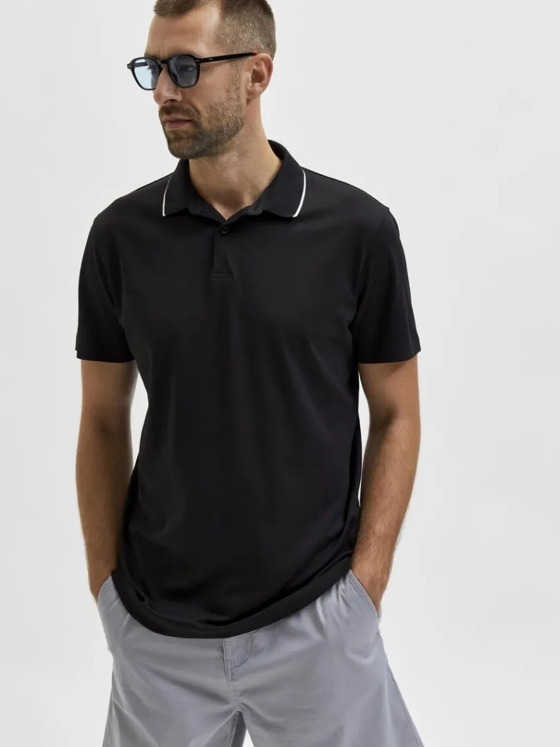 kortrmet_coolmax_polo_2-2.webp Poloer>SELECTED KORTÆRMET COOLMAX® POLO Black