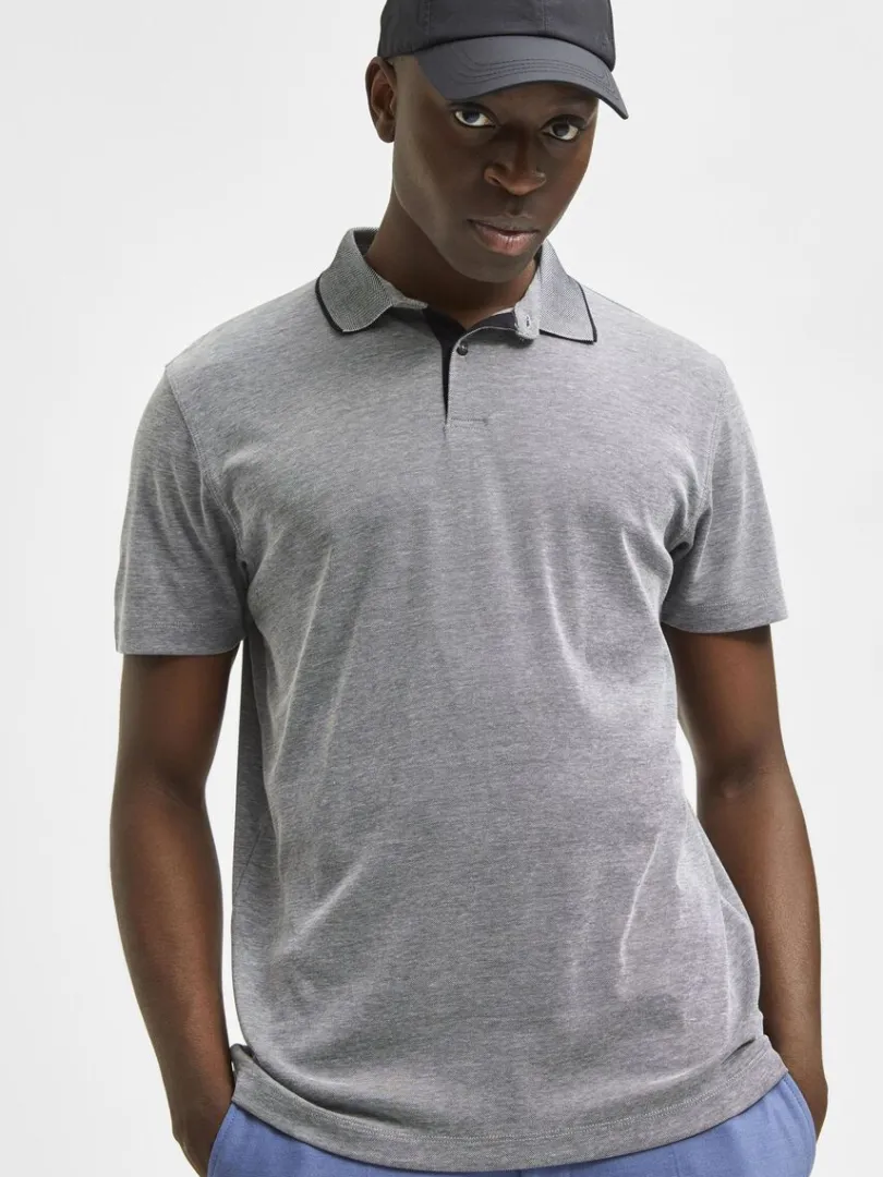 kortrmet_coolmax_polo_2.webp Poloer>SELECTED KORTÆRMET COOLMAX® POLO Grey