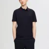 Poloer>SELECTED KORTÆRMET POLO Black