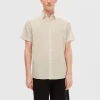 Skjorter>SELECTED KORTÆRMET SKJORTE Beige