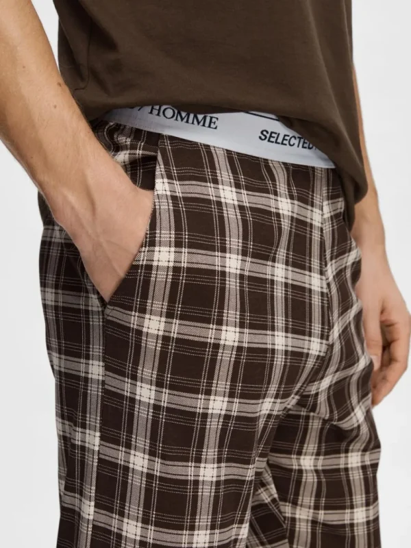 T-shirts>SELECTED KORTÆRMET SÆT Brown