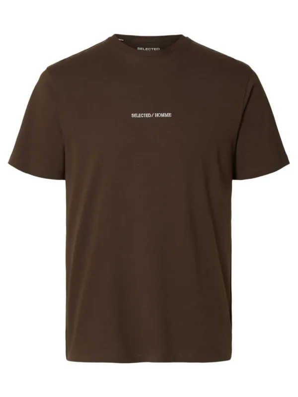 T-shirts>SELECTED KORTÆRMET SÆT Brown
