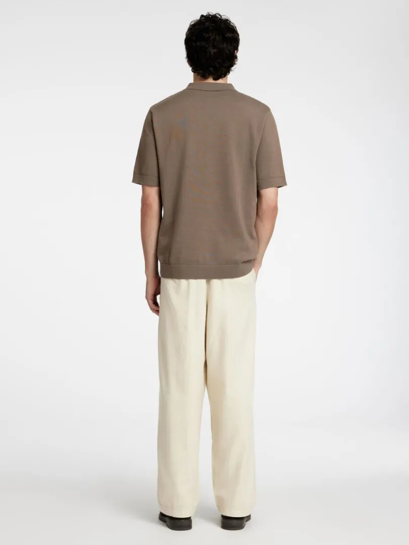 kortrmet_strikket_cardiga_3-2.webp Strik>SELECTED KORTÆRMET STRIKKET CARDIGAN Brown