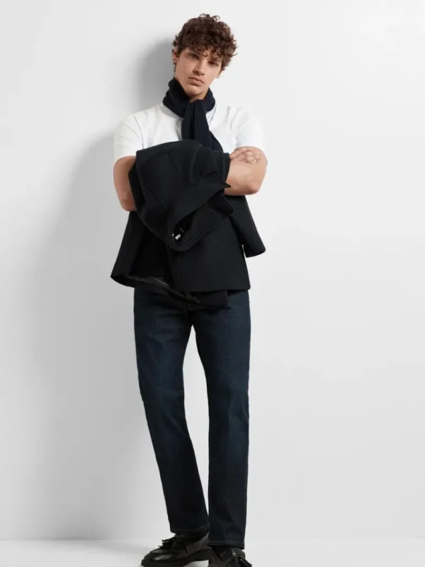 T-shirts>SELECTED KORTÆRMET T-SHIRT White