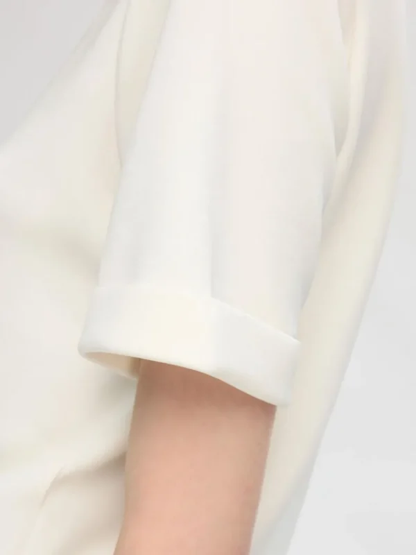 T-shirts>SELECTED KORTÆRMET T-SHIRT White