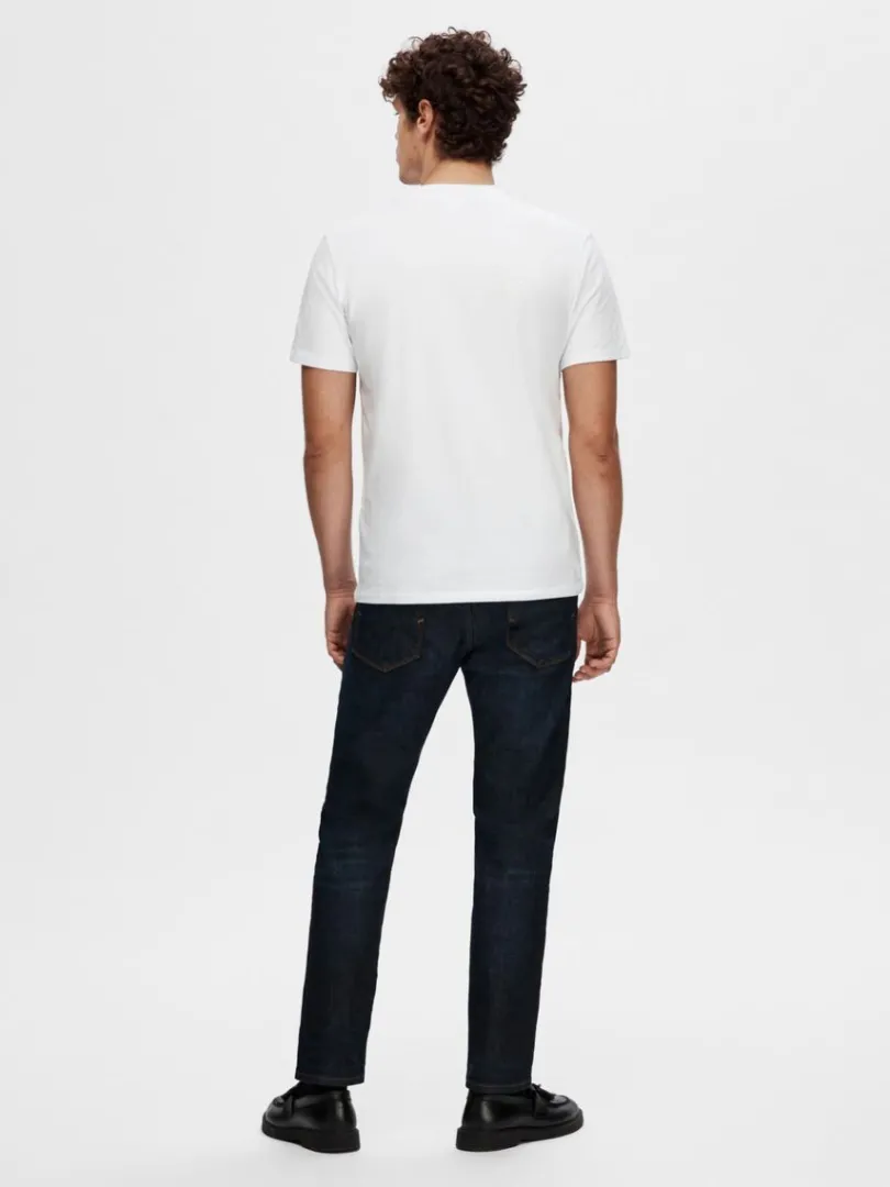 kortrmet_tshirt_4-4.webp T-shirts>SELECTED KORTÆRMET T-SHIRT White