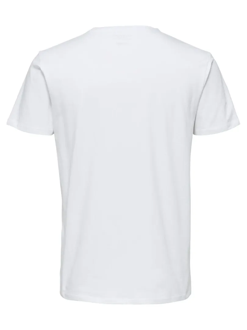 kortrmet_tshirt_5-7.webp T-shirts>SELECTED KORTÆRMET T-SHIRT White