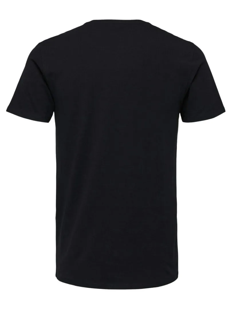 kortrmet_tshirt_6-1.webp T-shirts>SELECTED KORTÆRMET T-SHIRT Black