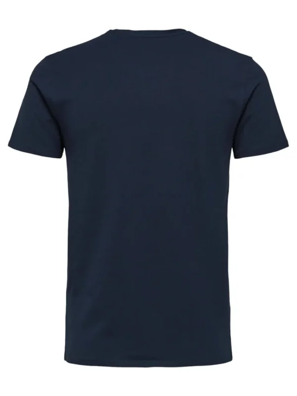 T-shirts>SELECTED KORTÆRMET T-SHIRT Blue