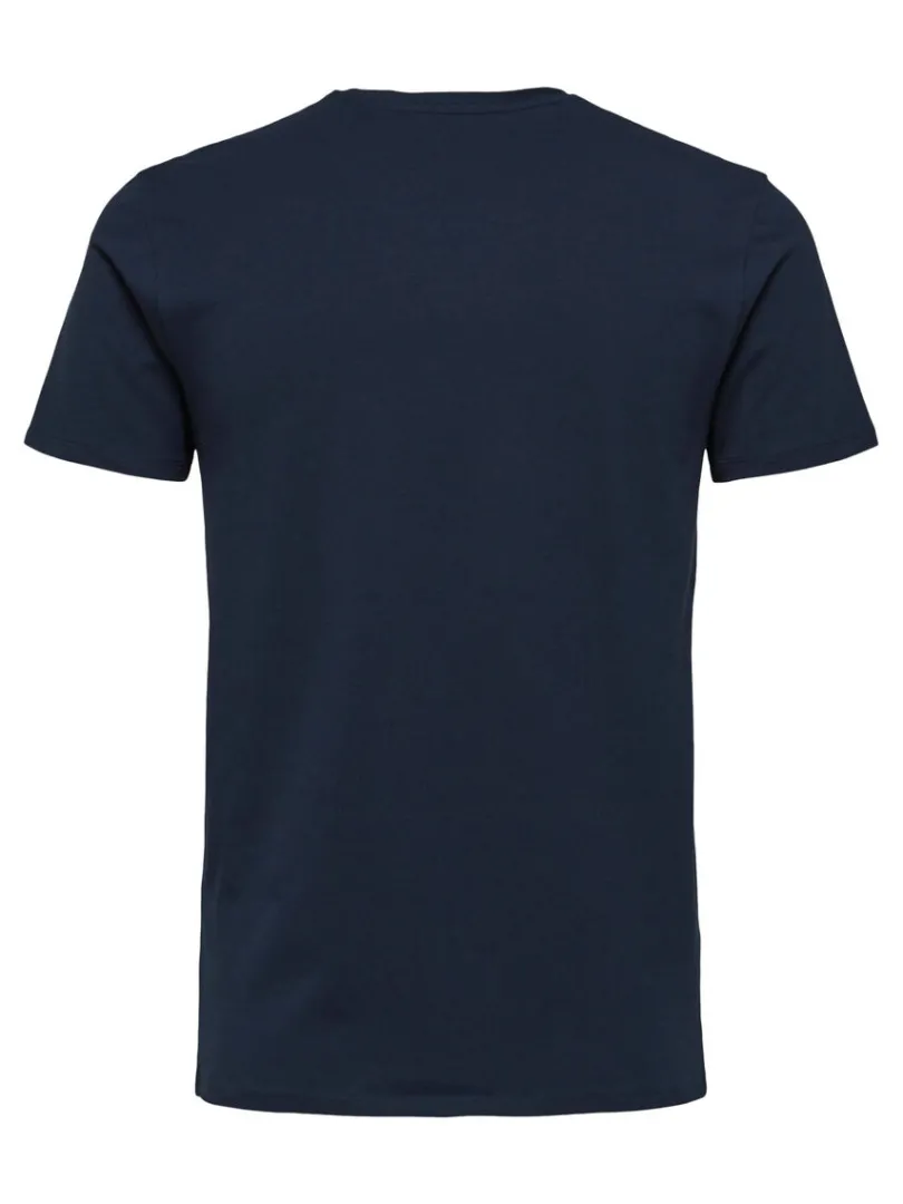 kortrmet_tshirt_6.webp T-shirts>SELECTED KORTÆRMET T-SHIRT Blue
