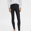 Bukser>SELECTED LAMMESKINDS LEGGINGS Black