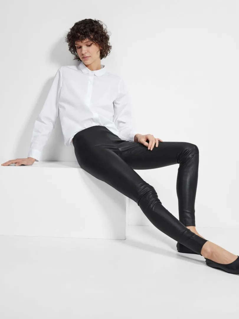 lammeskinds_leggings_2.webp Bukser>SELECTED LAMMESKINDS LEGGINGS Black