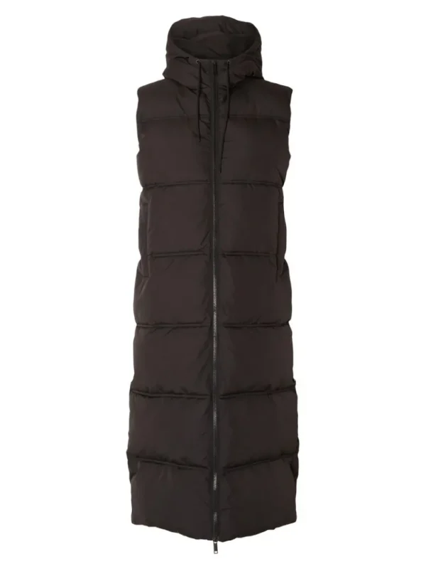Overtøj>SELECTED LANG DYNEVEST Black