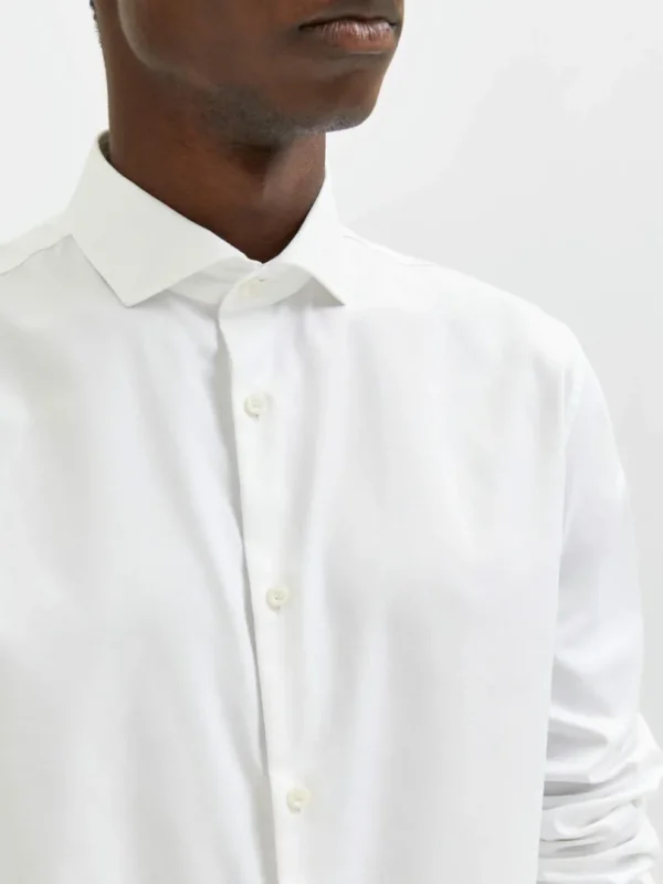 Skjorter>SELECTED LANGE ÆRMER SKJORTE White