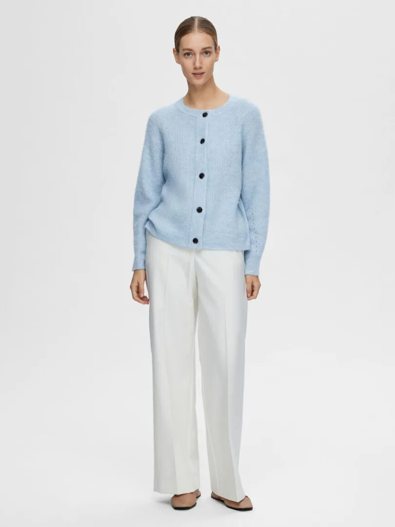 langrmet_cardigan_1-9.webp Strik>SELECTED LANGÆRMET CARDIGAN Blue