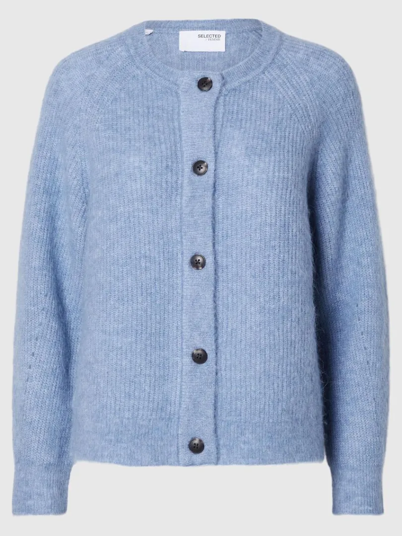 langrmet_cardigan_5-4.webp Strik>SELECTED LANGÆRMET CARDIGAN Blue