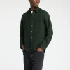 Skjorter>SELECTED LANGÆRMET FLANNEL-SKJORTE Green
