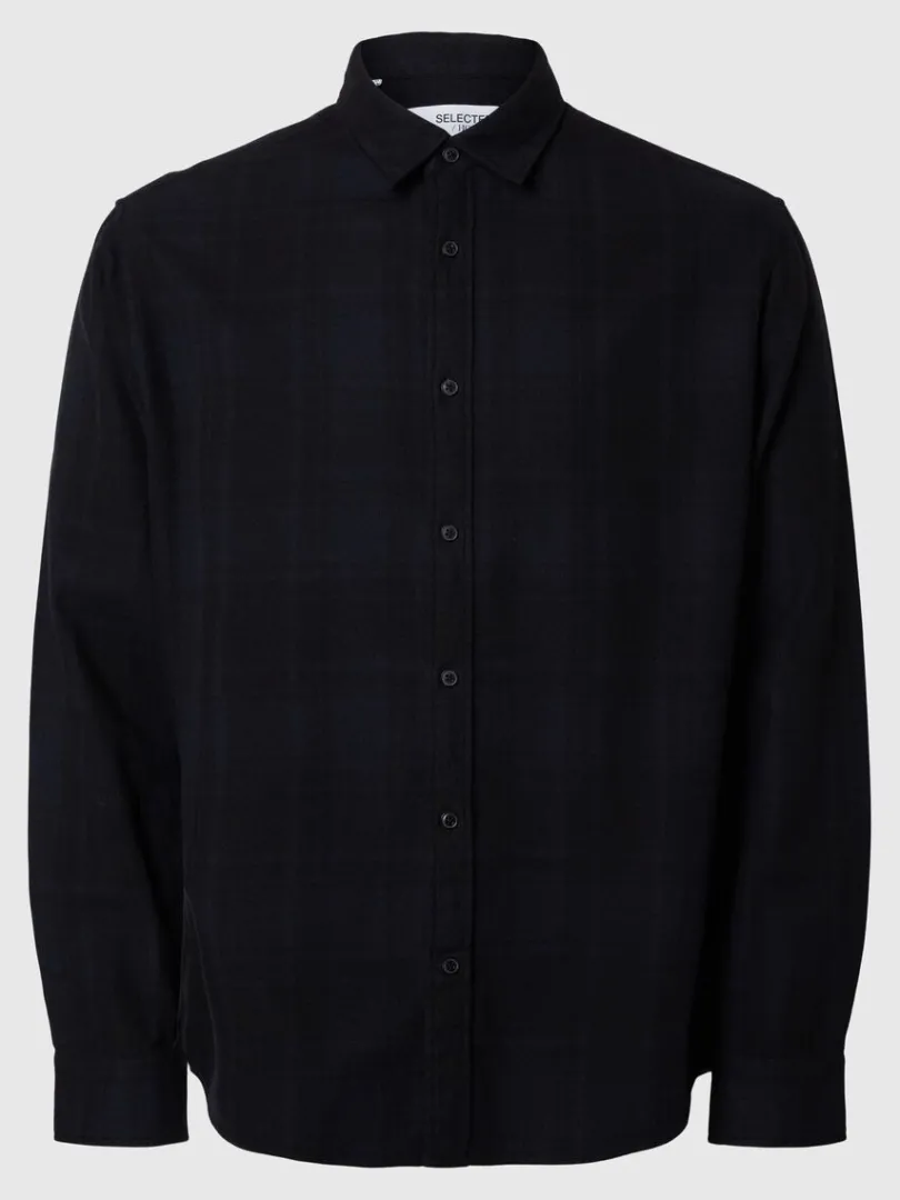langrmet_flannelskjorte_0-8.webp Skjorter>SELECTED LANGÆRMET FLANNEL-SKJORTE Black