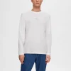 T-shirts>SELECTED LANGÆRMET LOGO T-SHIRT White