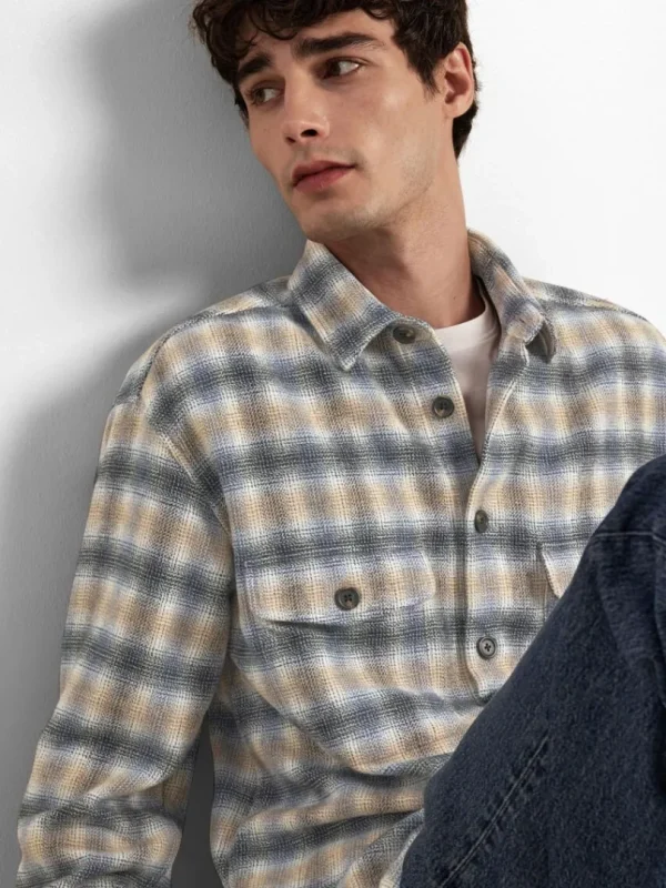 Overtøj | Skjorter>SELECTED LANGÆRMET OVERSHIRT Coloured
