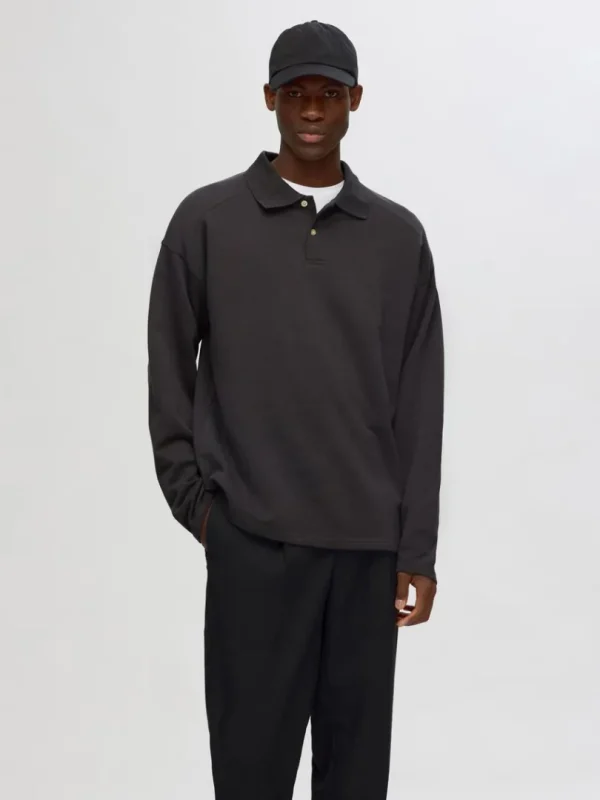 Poloer>SELECTED LANGÆRMET POLO Grey
