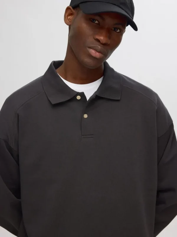 Poloer>SELECTED LANGÆRMET POLO Grey