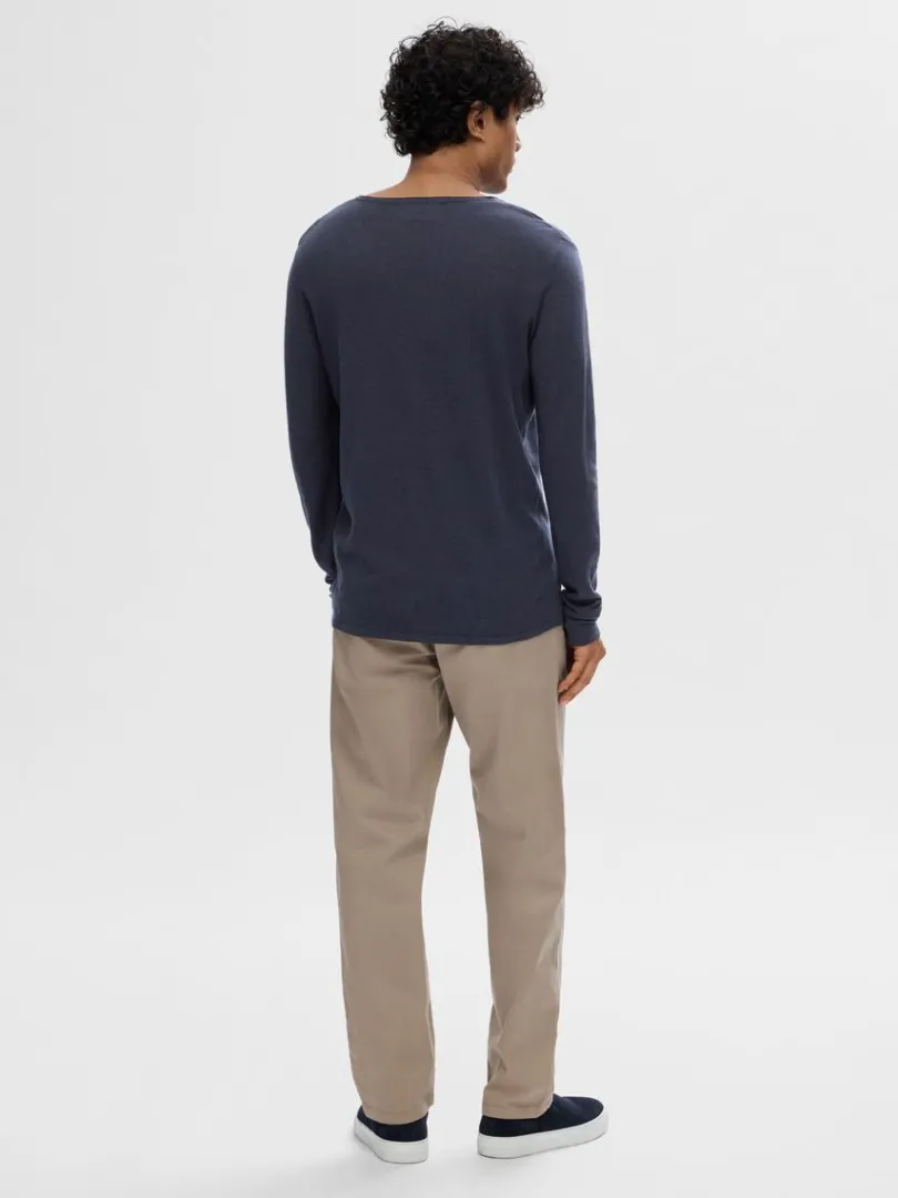 langrmet_pullover_5-2.webp Strik>SELECTED LANGÆRMET PULLOVER Blue